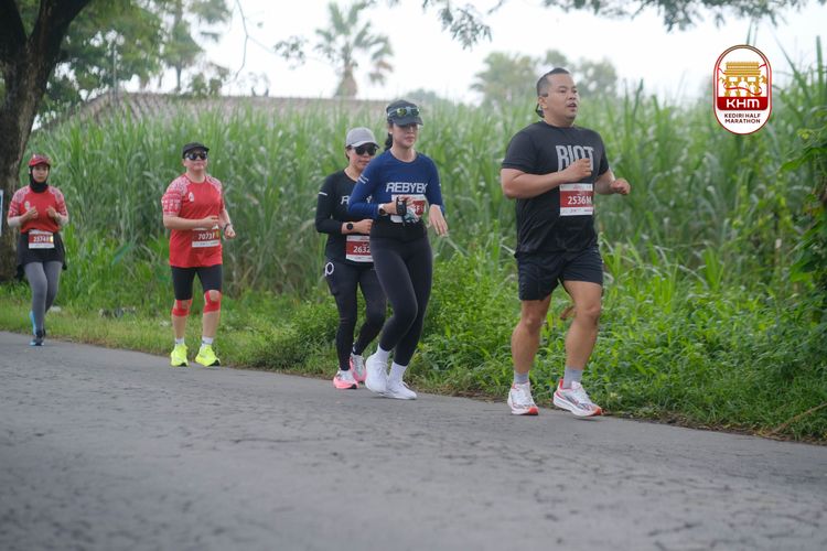 Race photo from Kediri Half Marathon 2025