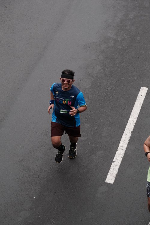 Race photo from Road to BAF Lions Run 2024