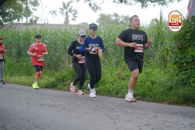 Race photo from Kediri Half Marathon 2025