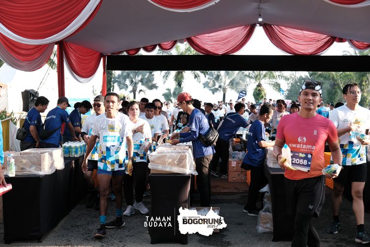 Race photo from Taman Budaya x BOGORUN 2025