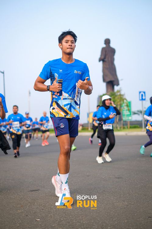 Race photo from ISOPlus Run 2024 Jakarta