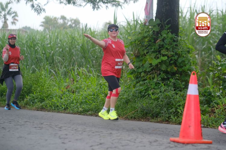 Race photo from Kediri Half Marathon 2025