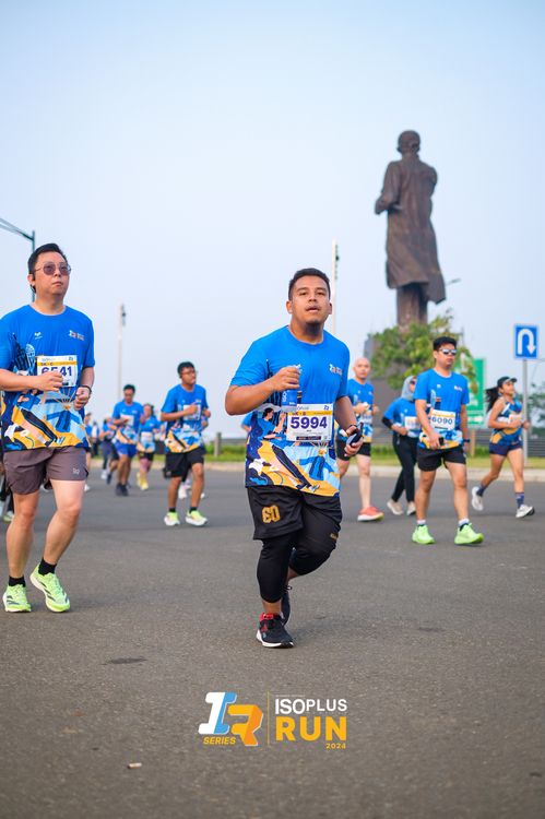 Race photo from ISOPlus Run 2024 Jakarta
