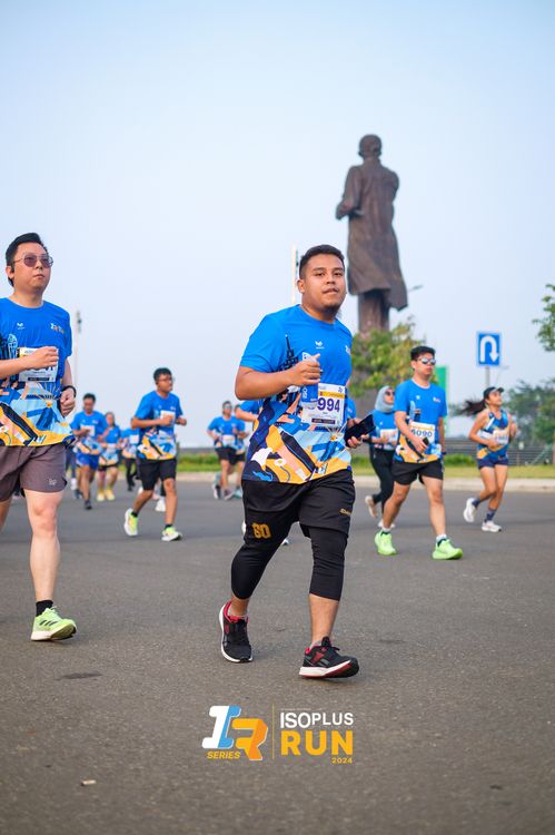 Race photo from ISOPlus Run 2024 Jakarta