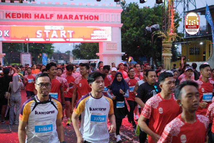 Race photo from Kediri Half Marathon 2025