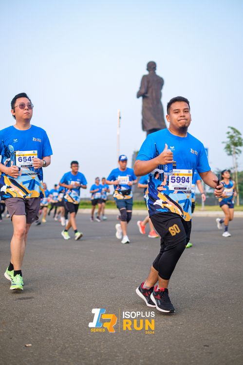 Race photo from ISOPlus Run 2024 Jakarta