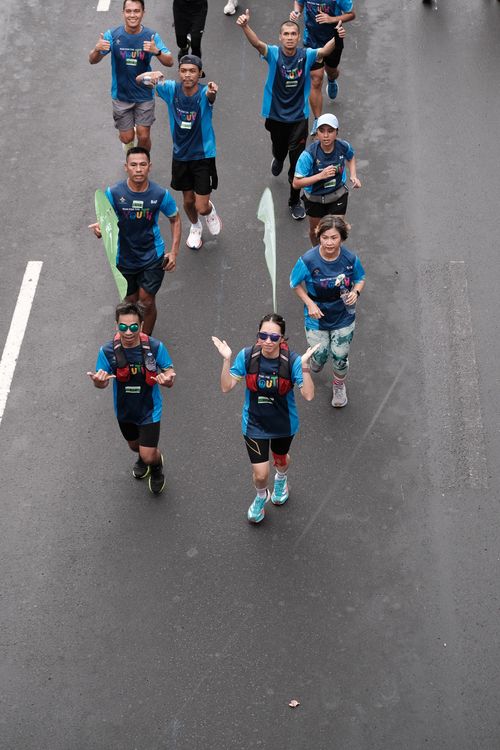 Race photo from Road to BAF Lions Run 2024