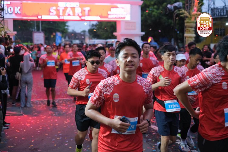 Race photo from Kediri Half Marathon 2025