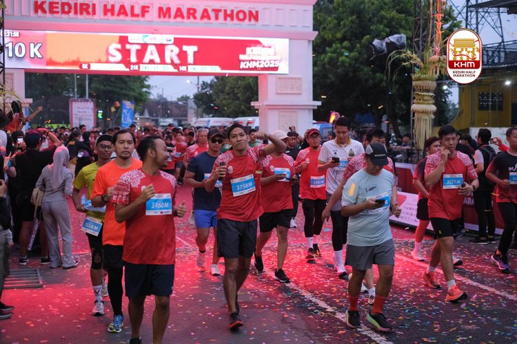 Race photo from Kediri Half Marathon 2025
