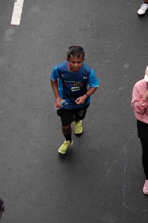 Race photo from Road to BAF Lions Run 2024