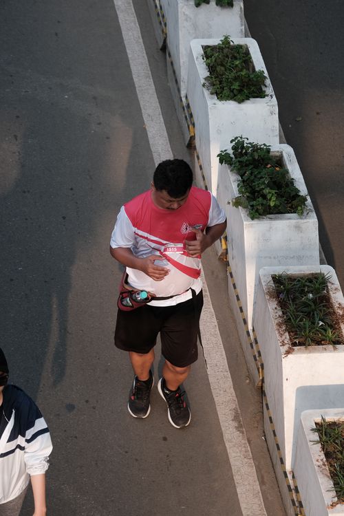 Race photo from Smartfren Run 2024 Vibes