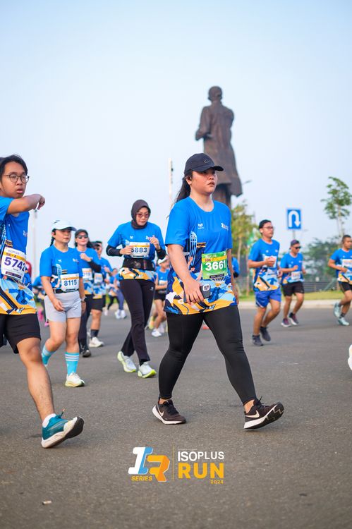 Race photo from ISOPlus Run 2024 Jakarta