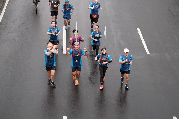 Race photo from Road to BAF Lions Run 2024