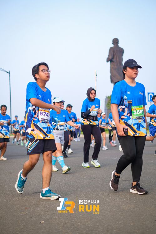 Race photo from ISOPlus Run 2024 Jakarta
