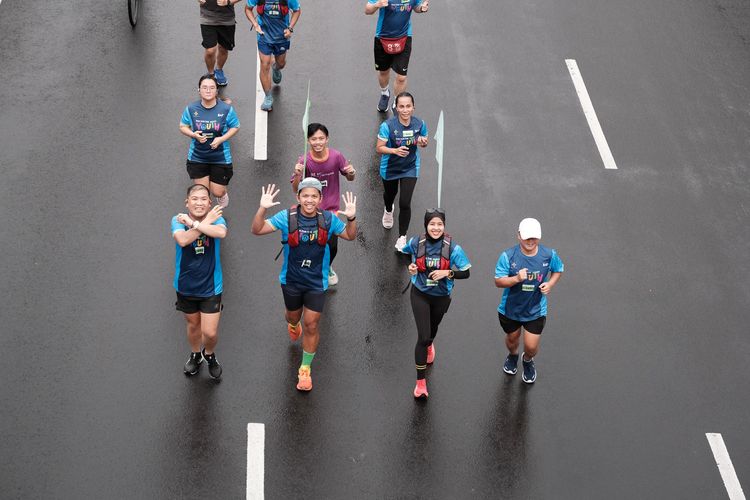 Race photo from Road to BAF Lions Run 2024