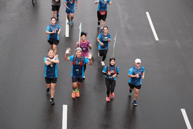 Race photo from Road to BAF Lions Run 2024