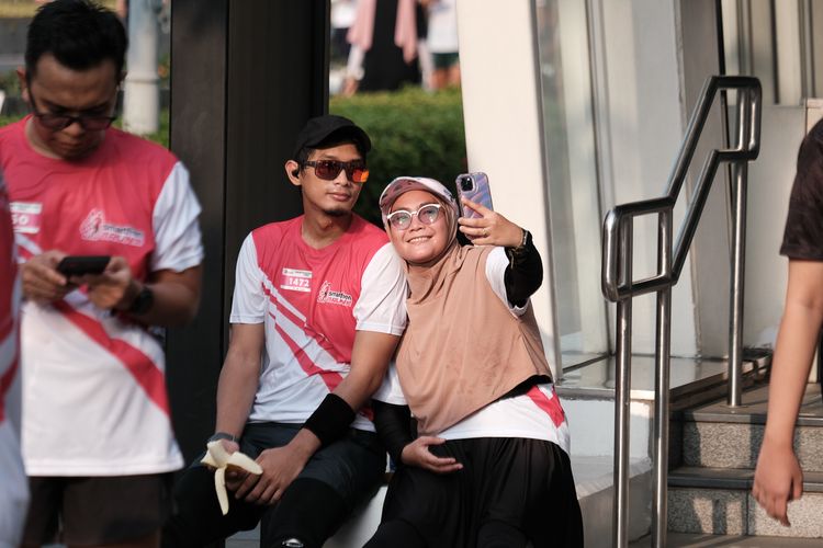 Race photo from Smartfren Run 2024 Vibes
