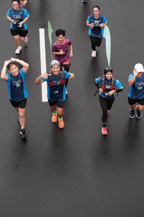 Race photo from Road to BAF Lions Run 2024