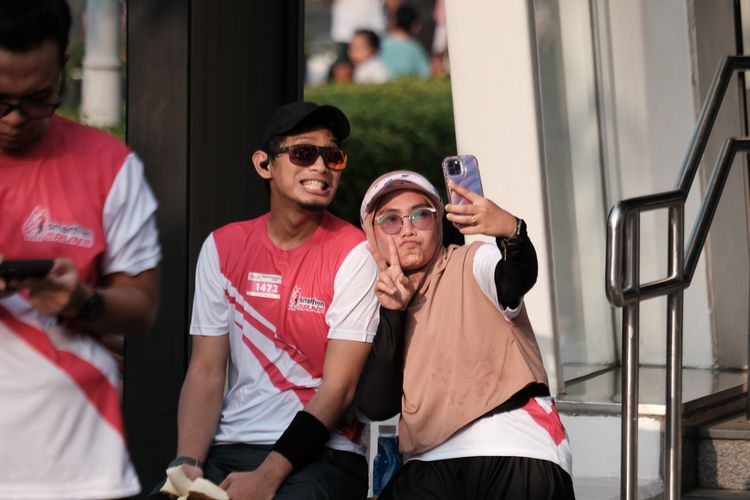 Race photo from Smartfren Run 2024 Vibes