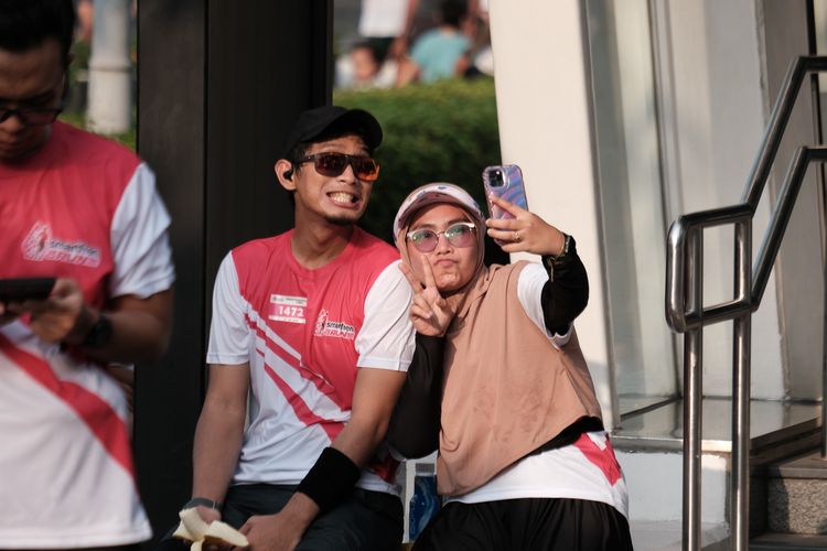 Race photo from Smartfren Run 2024 Vibes