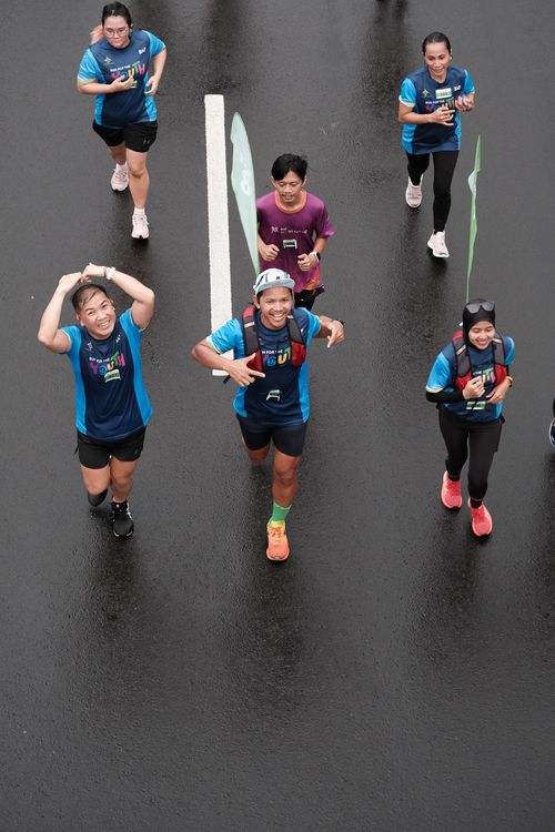Race photo from Road to BAF Lions Run 2024