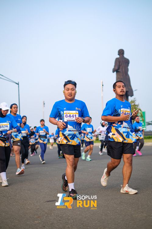 Race photo from ISOPlus Run 2024 Jakarta