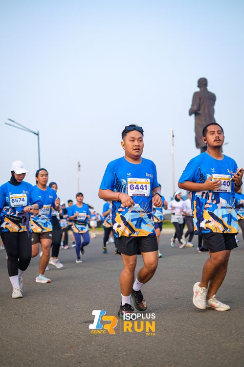 Race photo from ISOPlus Run 2024 Jakarta