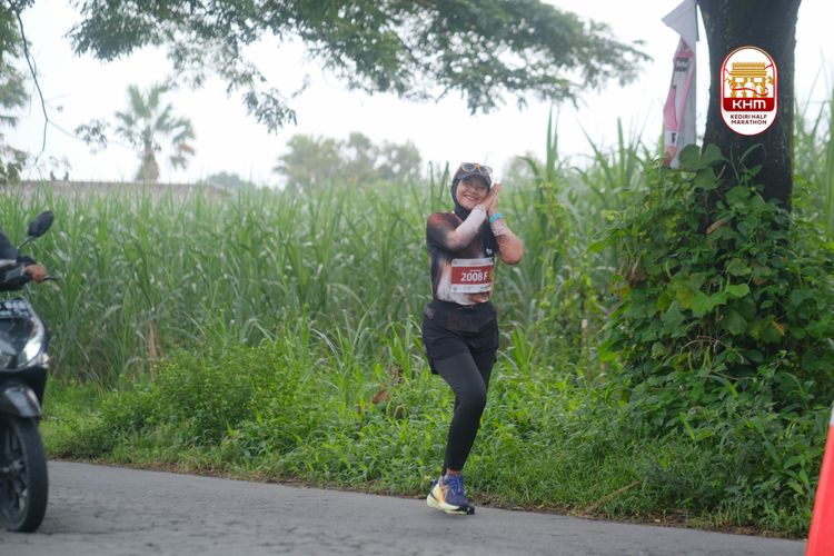 Race photo from Kediri Half Marathon 2025