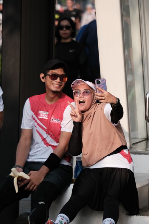 Race photo from Smartfren Run 2024 Vibes