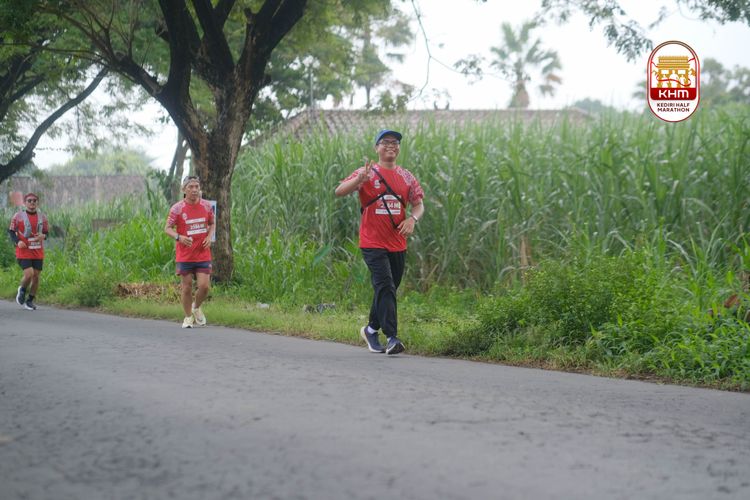 Race photo from Kediri Half Marathon 2025
