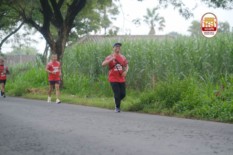 Race photo from Kediri Half Marathon 2025