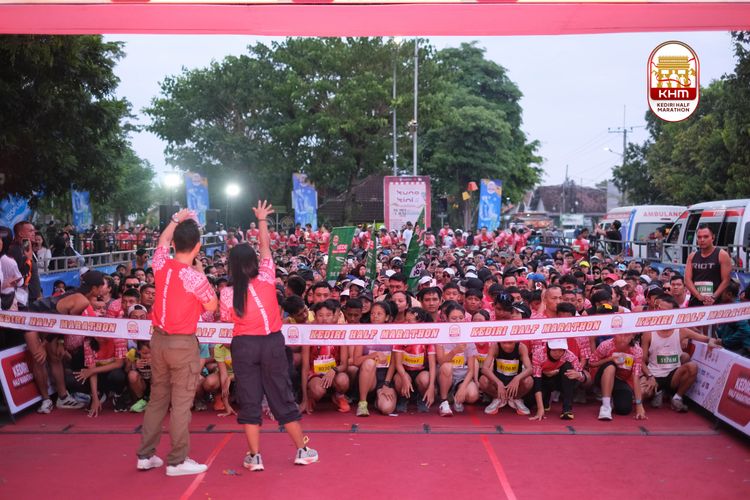 Race photo from Kediri Half Marathon 2025