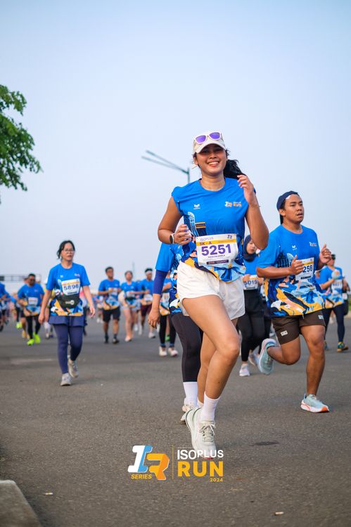 Race photo from ISOPlus Run 2024 Jakarta