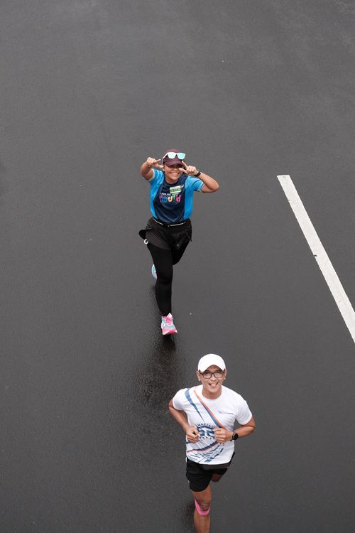Race photo from Road to BAF Lions Run 2024