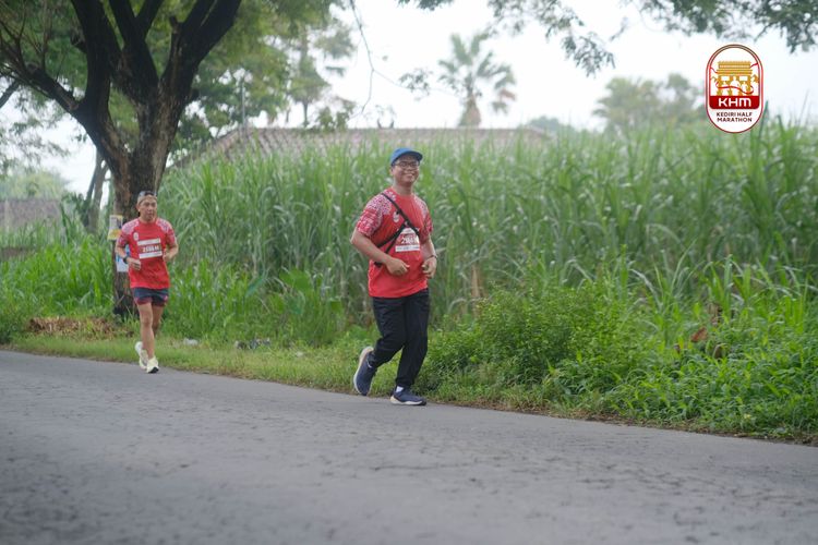 Race photo from Kediri Half Marathon 2025