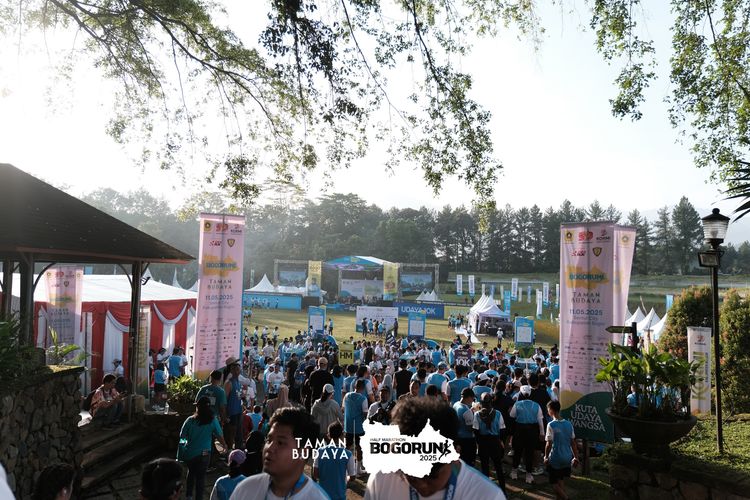 Race photo from Taman Budaya x BOGORUN 2025