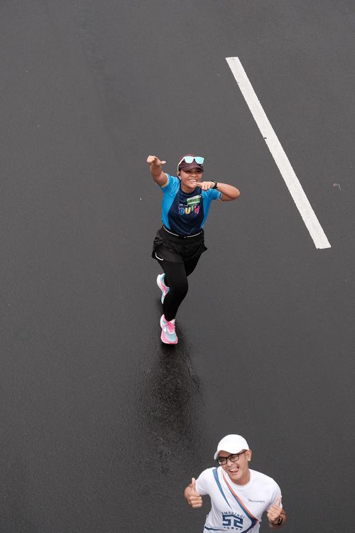 Race photo from Road to BAF Lions Run 2024