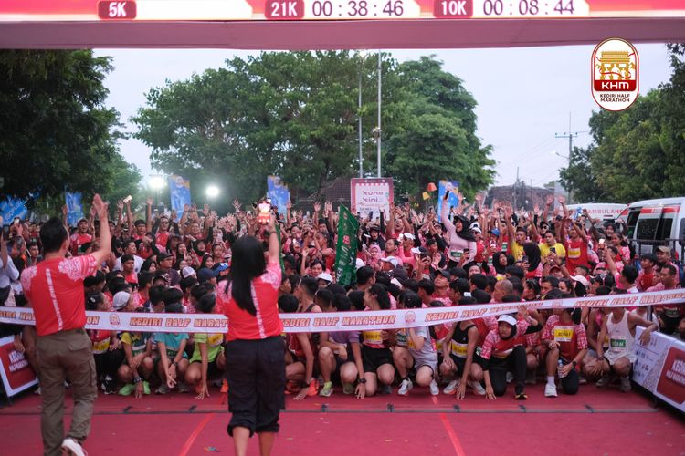 Race photo from Kediri Half Marathon 2025