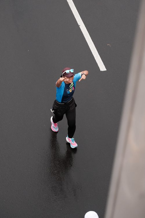 Race photo from Road to BAF Lions Run 2024