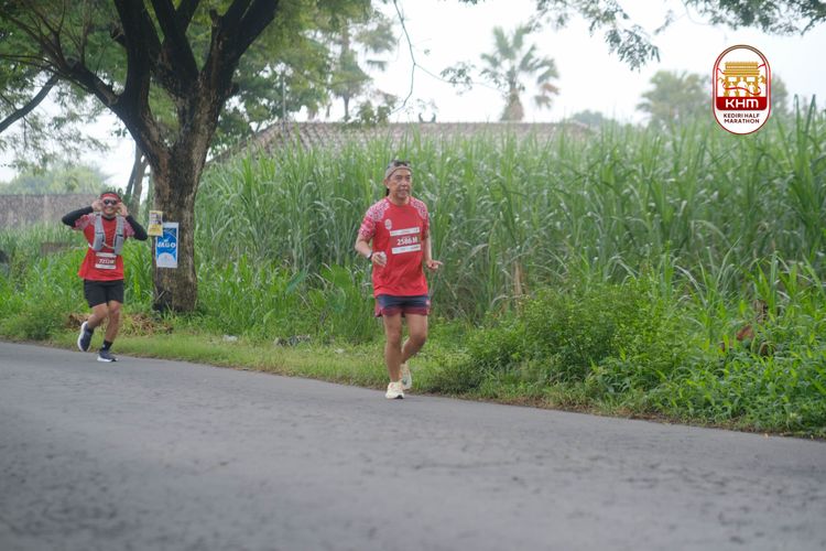 Race photo from Kediri Half Marathon 2025