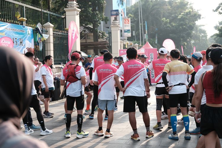 Race photo from Smartfren Run 2024 Vibes