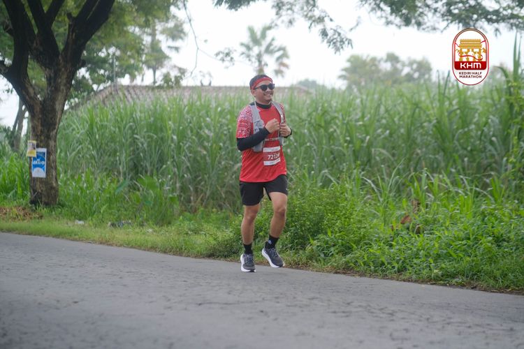 Race photo from Kediri Half Marathon 2025