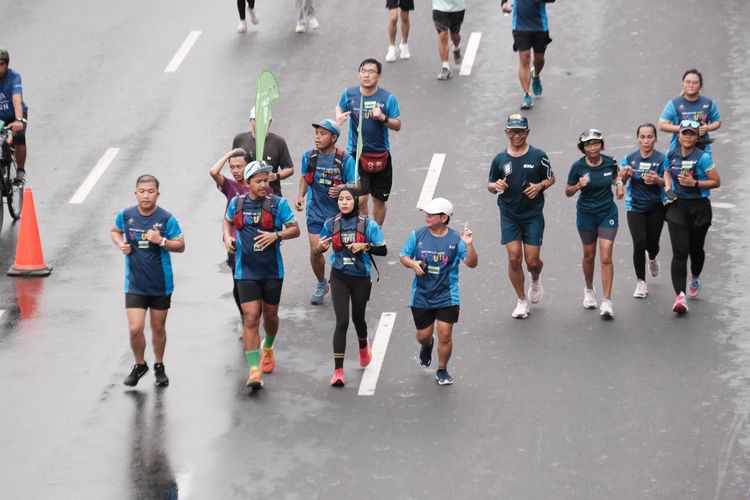 Race photo from Road to BAF Lions Run 2024