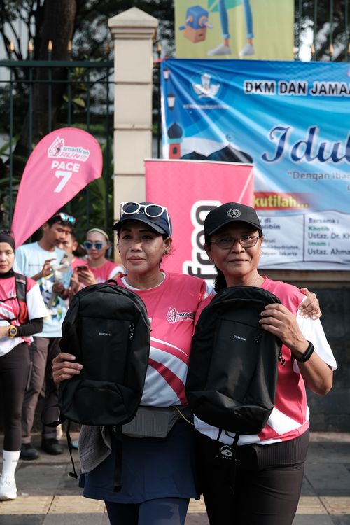 Race photo from Smartfren Run 2024 Vibes