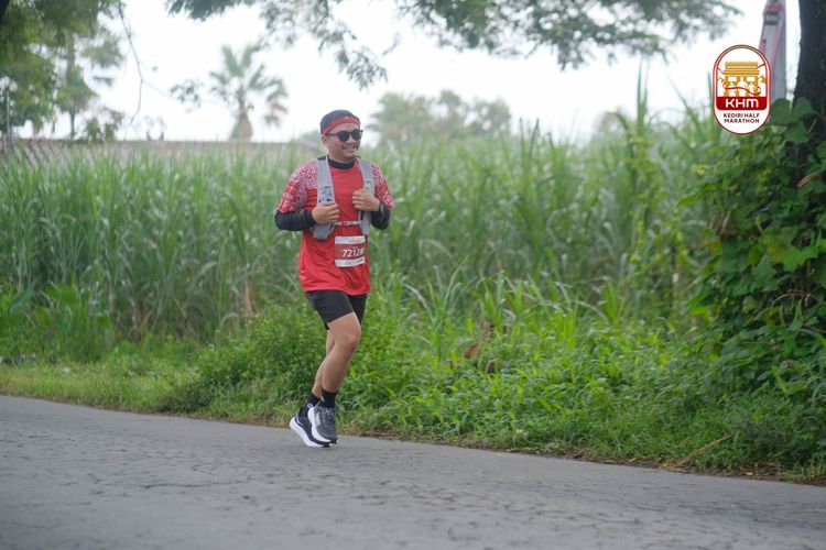 Race photo from Kediri Half Marathon 2025
