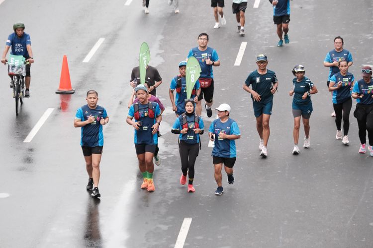Race photo from Road to BAF Lions Run 2024