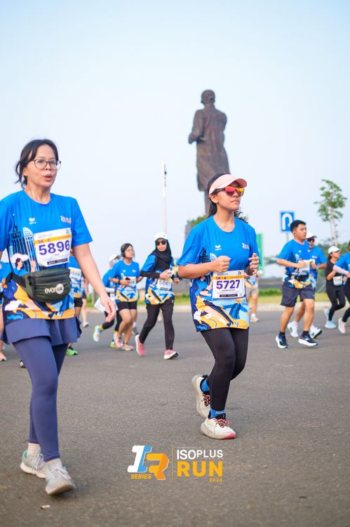 Race photo from ISOPlus Run 2024 Jakarta