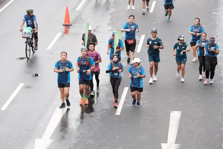 Race photo from Road to BAF Lions Run 2024