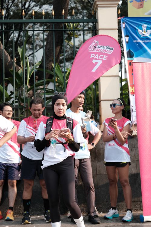 Race photo from Smartfren Run 2024 Vibes