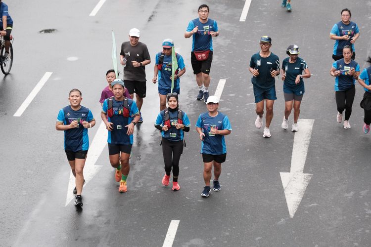 Race photo from Road to BAF Lions Run 2024